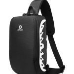 OZUKO 9281 Reflective Anti-Theft Sling Bag – Stylish Crossbody for Men with USB Charging