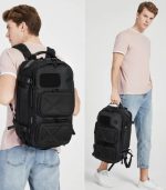OZUKO 9309LW Tactical Travel Backpack Without Waist Bag– USB Port, Anti-Theft