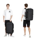 OZUKO 9326 45L Antitheft Sneaker Travel Backpack – Multipurpose Gym & Hiking Bag for Men - Image 7