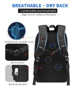OZUKO 9488 Backpack – Water-Repellent, Lightweight - Image 10