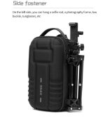 OZUKO 9565 Tactical Style EDC Sling Bag with Tripod Holder - Image 3