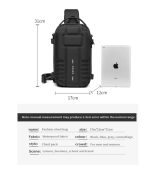 OZUKO 9565 Tactical Style EDC Sling Bag with Tripod Holder - Image 13