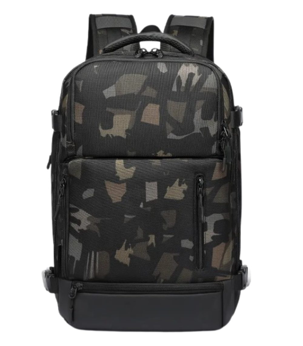 OZUKO-9573-Basketball-Sport-Backpack-21 OZUKO 9405S Business Laptop Backpack – USB Port, Water-Resistant - Image 1