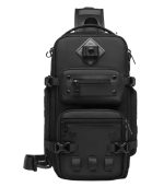 OZUKO 9565 Tactical Style EDC Sling Bag with Tripod Holder - Image 11