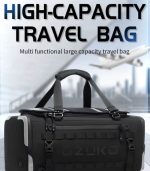 OZUKO 9641 45L Fashion Designer Weekender Duffel Bag – Versatile Business Travel and Outdoor Sport Bag - Image 25