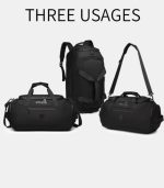 OZUKO 9651 Weekender Travel Duffle Bag – Waterproof Multipurpose Carry Bag for Men - Image 15
