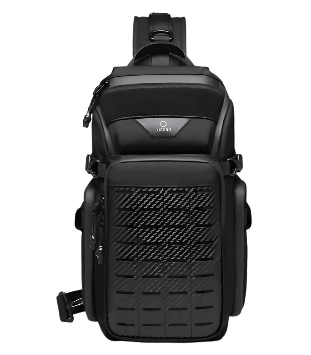 OZUKO-9680-Tactical-Style-EDC-Sling-Bag-for-Men OZUKO 9680 Tactical Style EDC Sling Bag for Men - Image 1