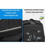 OZUKO 9697 Business Laptop Backpack – Water-Resistant, 15.6-Inch Compartment - Image 11