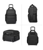 OZUKO 9699 18-Inch Underseat Carry-On Bag with Wheels – Premium Compact Trolley for Business Travel - Image 6