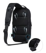 OZUKO 9735 Sling Crossbody Chest Bag – Water-Resistant, Multi-Compartment - Image 15