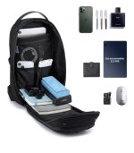OZUKO 9735 Sling Crossbody Chest Bag – Water-Resistant, Multi-Compartment - Image 19