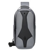 OZUKO 9735 Sling Crossbody Chest Bag – Water-Resistant, Multi-Compartment - Image 3