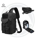 OZUKO 9737 Chest Shoulder Bag – Tactical & Water-Resistant Sling - Image 20