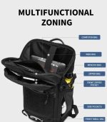 OZUKO 9746 Travel Laptop Backpack – Water-Resistant, Anti-Theft, Airline-Approved - Image 17