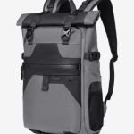 OZUKO 9761 Rolltop Waterproof Backpack with Expandable 38L Capacity and Laptop Compartment for Travel and Outdoor Use