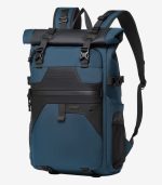 OZUKO 9761 Rolltop Waterproof Backpack with Expandable 38L Capacity and Laptop Compartment for Travel and Outdoor Use - Image 4