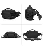 OZUKO 9778 Waterproof Sling Bag – Compact, Durable, and Multi-Functional - Image 6