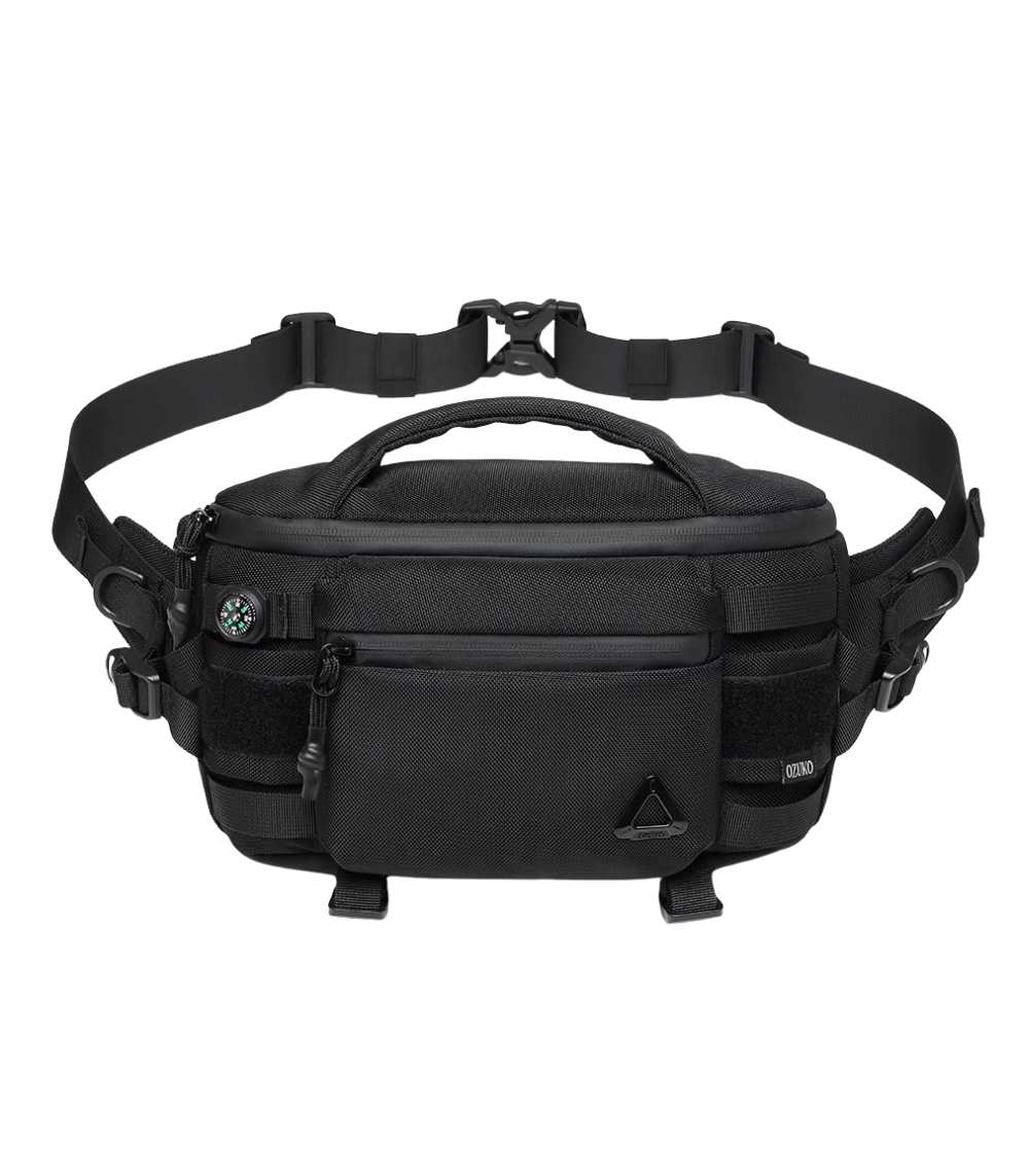 OZUKO-9778-Waterproof-Sling-Bag-9 OZUKO 9778 Waterproof Sling Bag – Compact, Durable, and Multi-Functional - Image 1
