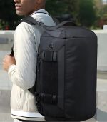 OZUKO 9779 Travel Laptop Backpack – 50L, Water-Resistant, Shoe Compartment, Casual Weekender for Men - Image 7