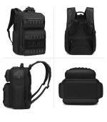 OZUKO 9797S Travel Laptop Backpack – USB Port, Water-Resistant, Airline-Approved Carry-On - Image 6