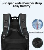 OZUKO 9799 Travel Laptop Backpack – USB Port, Water-Resistant - Image 25