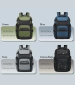 OZUKO 9799 Travel Laptop Backpack – USB Port, Water-Resistant - Image 14