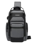 OZUKO 9805 Chest Sling Bag – Waterproof Oxford, Anti-Theft, Lightweight Crossbody - Image 4