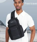 OZUKO 9805 Chest Sling Bag – Waterproof Oxford, Anti-Theft, Lightweight Crossbody - Image 20