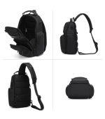OZUKO 9805 Chest Sling Bag – Waterproof Oxford, Anti-Theft, Lightweight Crossbody - Image 6