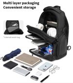 OZUKO 9807 Sling Chest Bag – Waterproof, Thermal Pouch, Anti-Theft Pocket - Image 23