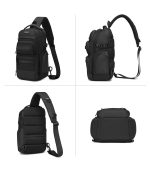 OZUKO 9807 Sling Chest Bag – Waterproof, Thermal Pouch, Anti-Theft Pocket - Image 4