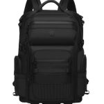 OZUKO 9820S Unisex Travel Bag with Wheels, 12.9-Inch Laptop Trolley Backpack with Swivel Casters, TSA-Approved Lock & Retractable Handle, 42×21×31 cm