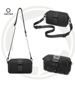 OZUKO 9829 Waterproof Sling Bag – Compact Crossbody with Magnetic Closure and Smart Storage - Image 8
