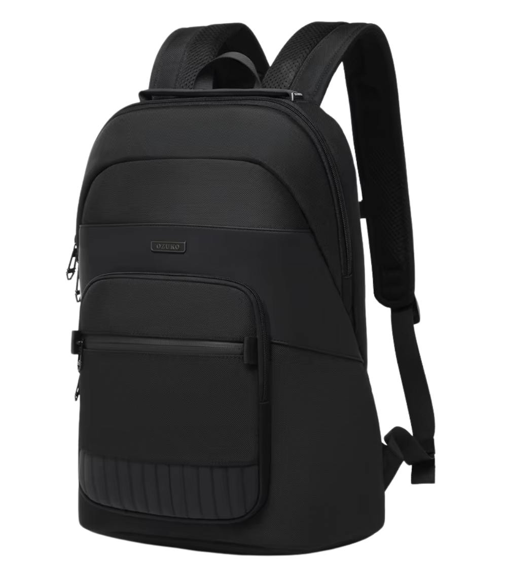 OZUKO-9847-Travel-Laptop-Backpack-2 OZUKO 9847 Travel Laptop Backpack – USB Port, Water-Resistant - Image 1