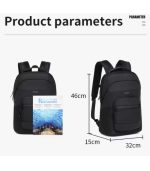 OZUKO 9847 Travel Laptop Backpack – USB Port, Water-Resistant - Image 11