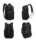 OZUKO 9849 Laptop Backpack – 25L Water-Resistant Bag with Luggage Strap for Daily Use - Image 5