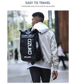 OZUKO 8020 School Laptop Backpack – Water-Resistant, 15.6" Fit, Lightweight Design - Image 12