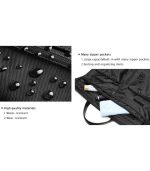OZUKO 9288 Convertible Garment Travel Duffel Bag – 50L Waterproof Weekender for Short Trips - Image 11