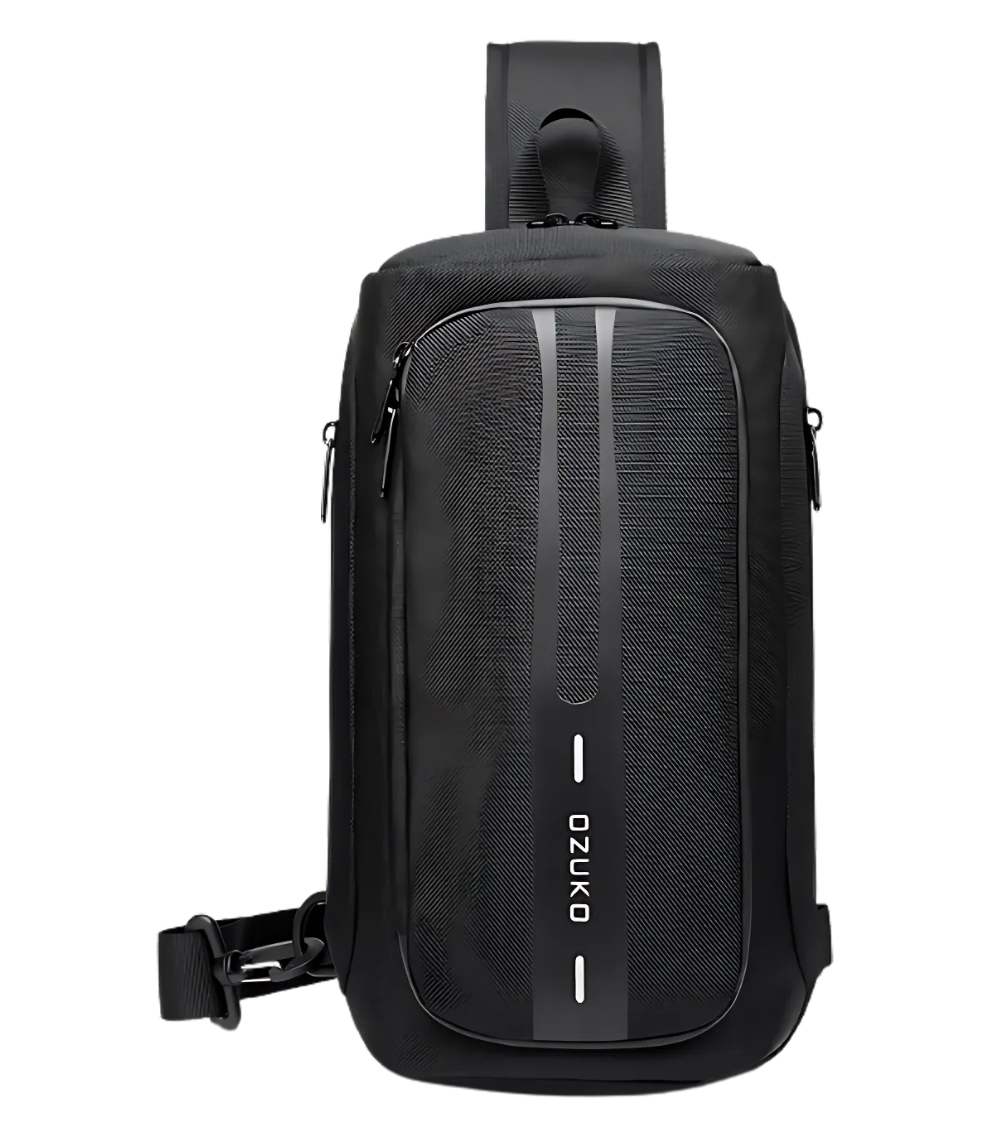 Ozuko-9315-Designer-Single-Shoulder-Bag-1 OZUKO 9315 Designer Single Shoulder Bag – Stylish & Functional Crossbody for Everyday Travel - Image 1