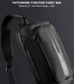 OZUKO 9315 Designer Single Shoulder Bag – Stylish & Functional Crossbody for Everyday Travel - Image 14