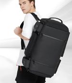 OZUKO 9326 45L Antitheft Sneaker Travel Backpack – Multipurpose Gym & Hiking Bag for Men - Image 21