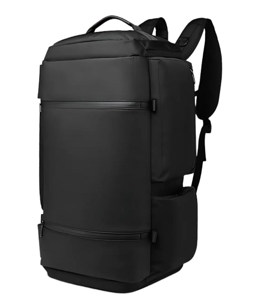 Ozuko-9326-Mochila-Antirrobo-Camping-Hombre-Gym-Hiking-Backpack-Bag-12 OZUKO 9326 45L Antitheft Sneaker Travel Backpack – Multipurpose Gym & Hiking Bag for Men - Image 1