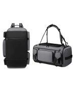 OZUKO 9326 45L Antitheft Sneaker Travel Backpack – Multipurpose Gym & Hiking Bag for Men - Image 23