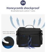 OZUKO 9445 Formal Luxury Crossbody Hand Bag – Multipurpose Tactical Messenger for Everyday Carry - Image 15