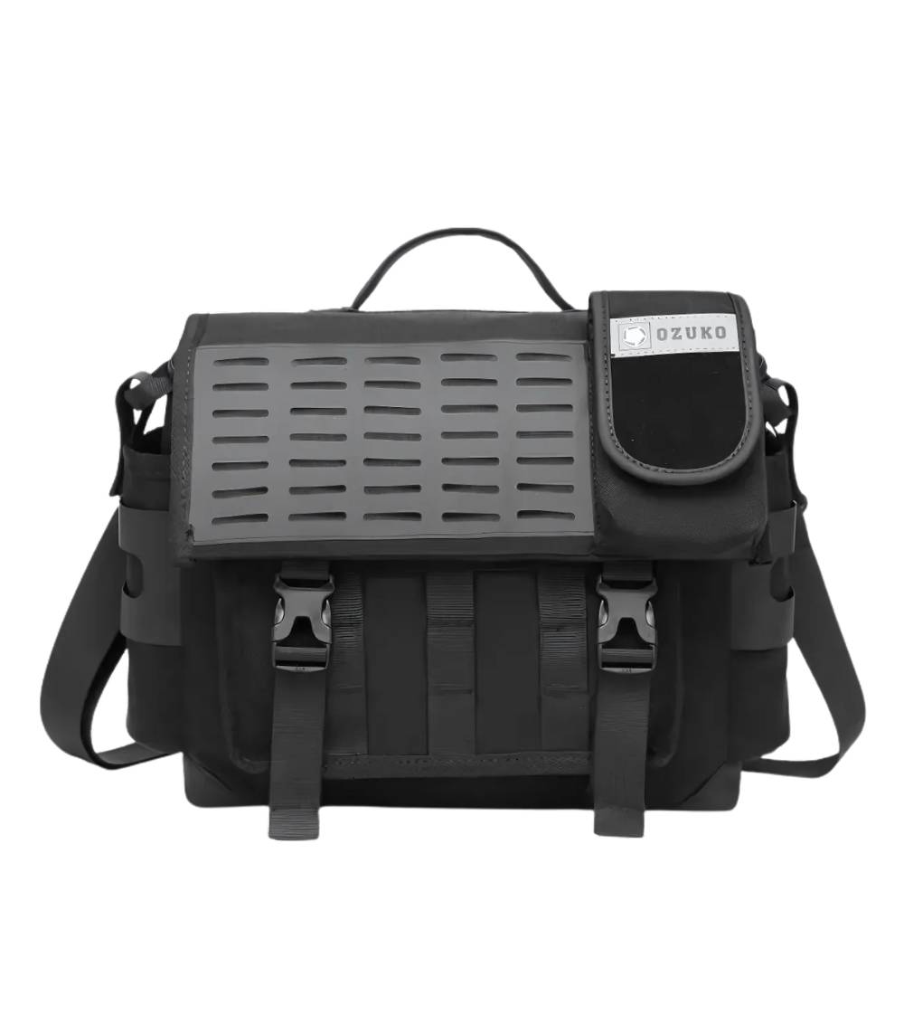 Ozuko-9445-Formal-Luxury-Crossbody-Hand-Bag-21 OZUKO 9445 Formal Luxury Crossbody Hand Bag – Multipurpose Tactical Messenger for Everyday Carry - Image 1