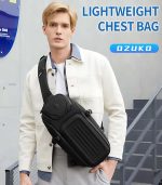 OZUKO 9729 Men’s Water-Resistant Crossbody Shoulder Bag – Lightweight Casual Purse for Work, School, College & Travel - Image 17