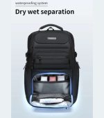 OZUKO 9772L Business Travel Laptop Backpack – Waterproof High-Capacity Bag for Men - Image 7