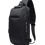 OZUKO 9223 Anti-Theft Sling Bag – Compact, Reflective & USB-Enabled for Everyday Carry
