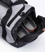 OZUKO 9005 Multi-Functional Gym & Travel Duffel Bag - Water-Resistant Oxford Fabric with Shoe Compartment - Image 7