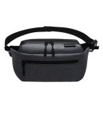 OZUKO 9237 Water-Resistant Waist Bag for Men - Lightweight Fanny Pack with Adjustable Chest Buckle, Anti-Theft Back Zipper Pocket